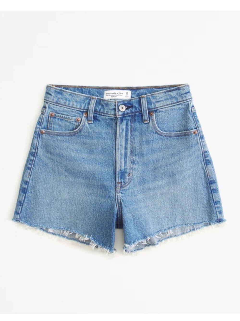Abercrombie & Fitch 90s Relaxed Cutoff Shorts High Rise
